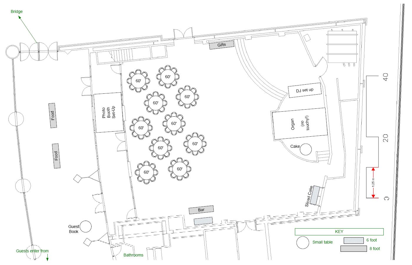 Reception Layout Ideas Home Design Elements